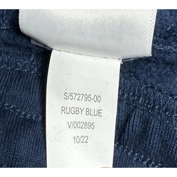 Old Navy Baby Set Striped Long Sleeve Top Solid Shorts Blue White Sz 3-6 Mos NWT - Picture 10 of 10